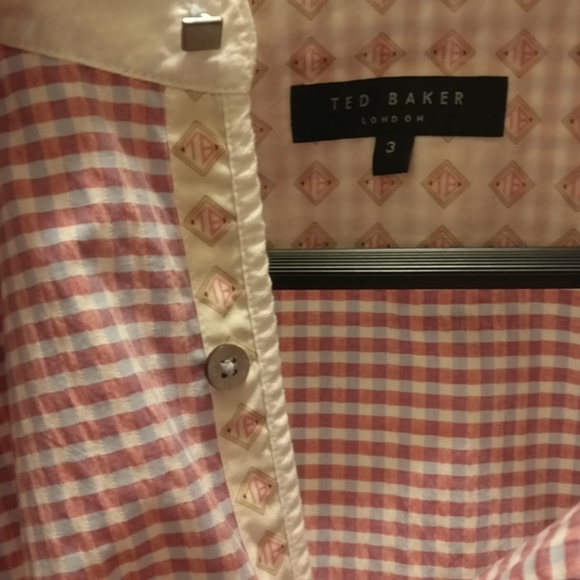 Ted Baker checkered button down - Picture 2 of 4
